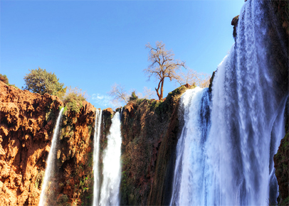 cascadas de Ouzoud marruecos