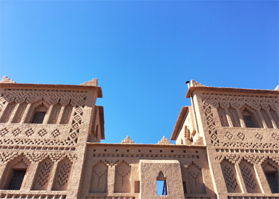 la kasbah de Amredil Marruecos