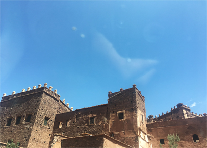 La kasbah de Telouet Marruecos
